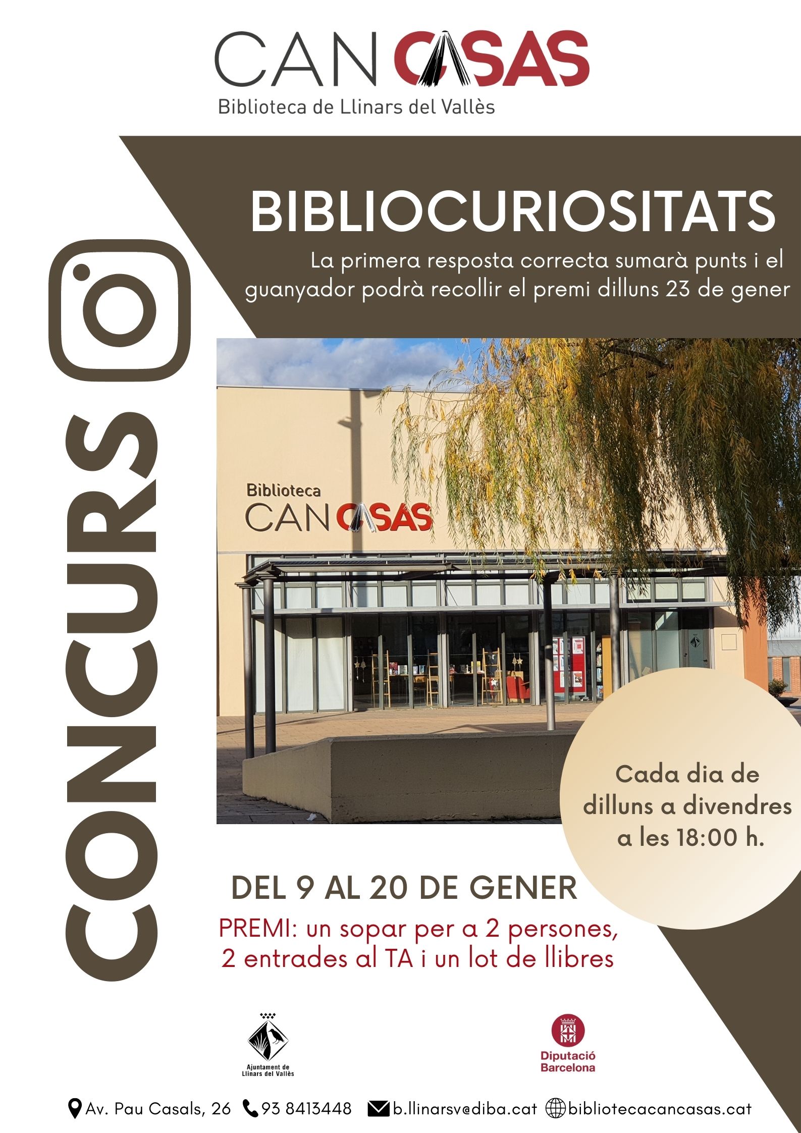 Concurs 'Bibliocuriositats'