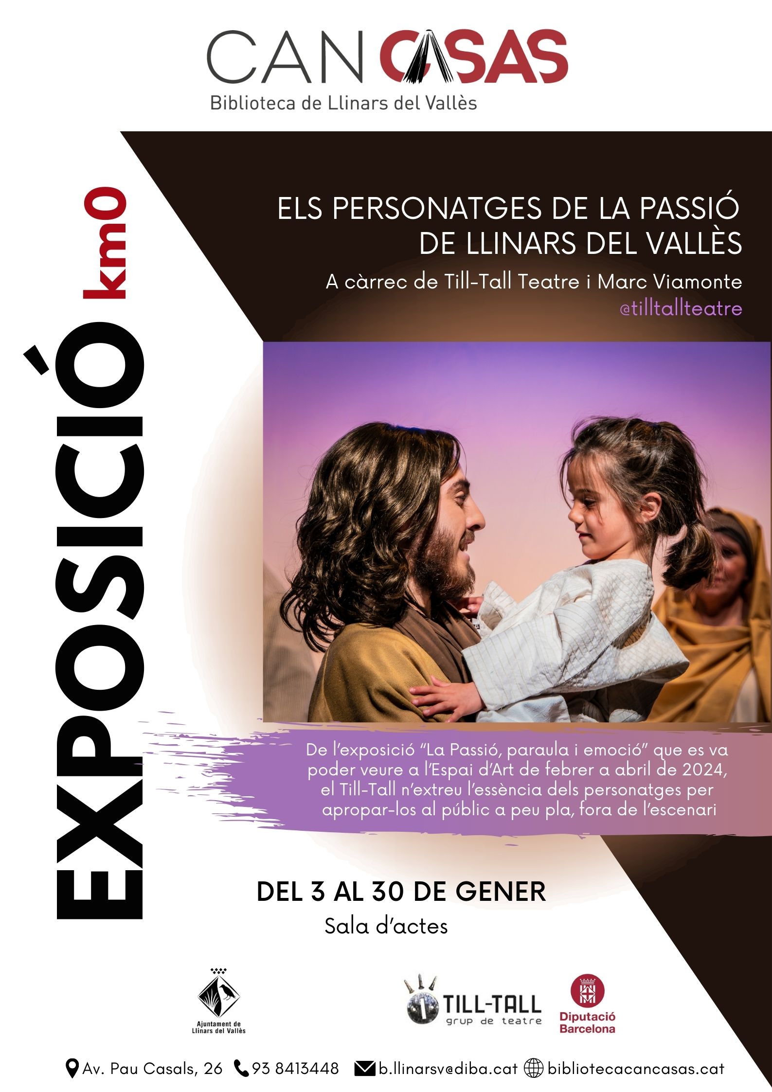 Exposició Km0 - Els personatges de La Passió de Llinars del Vallès