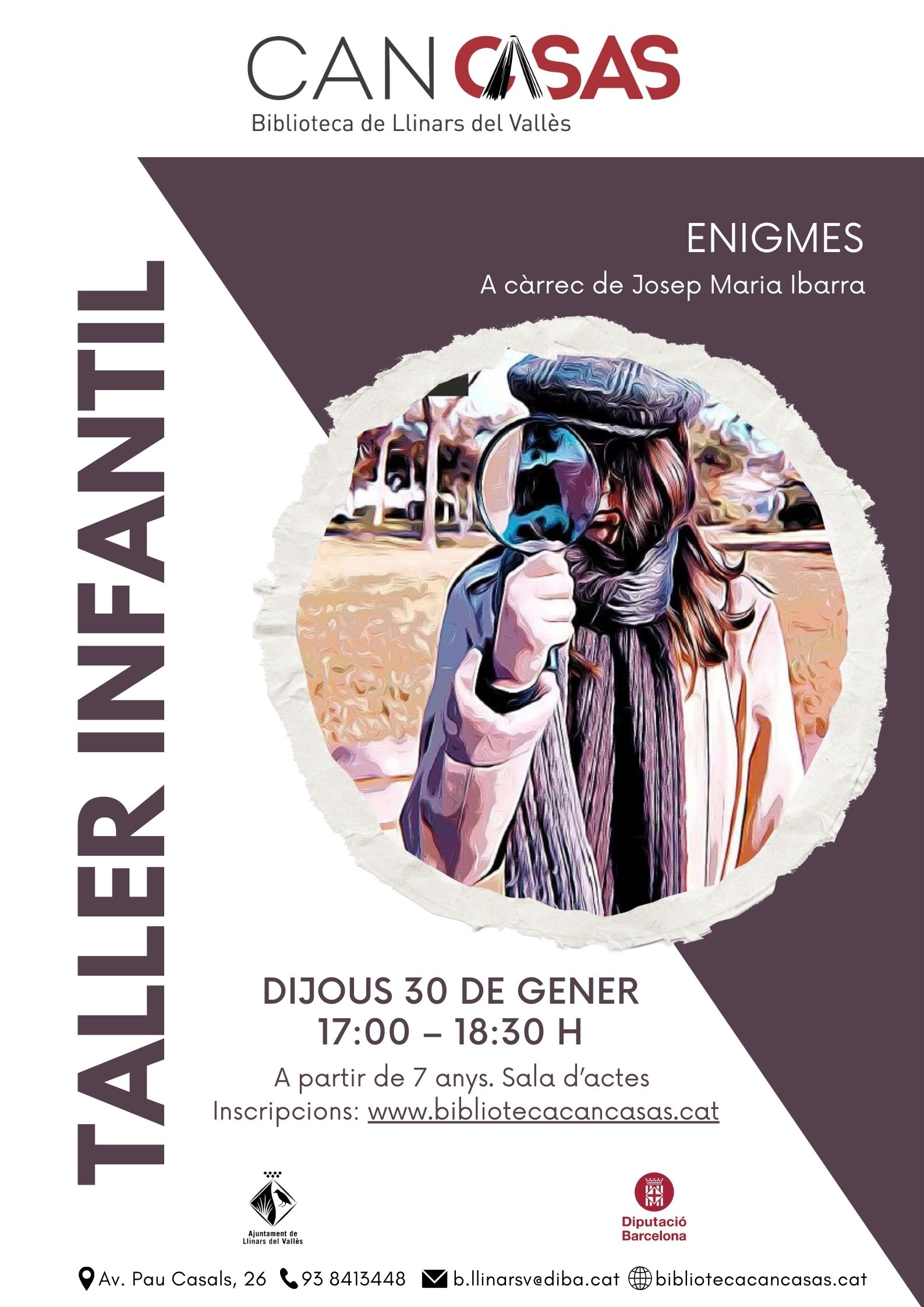 Taller infantil - Enigmes