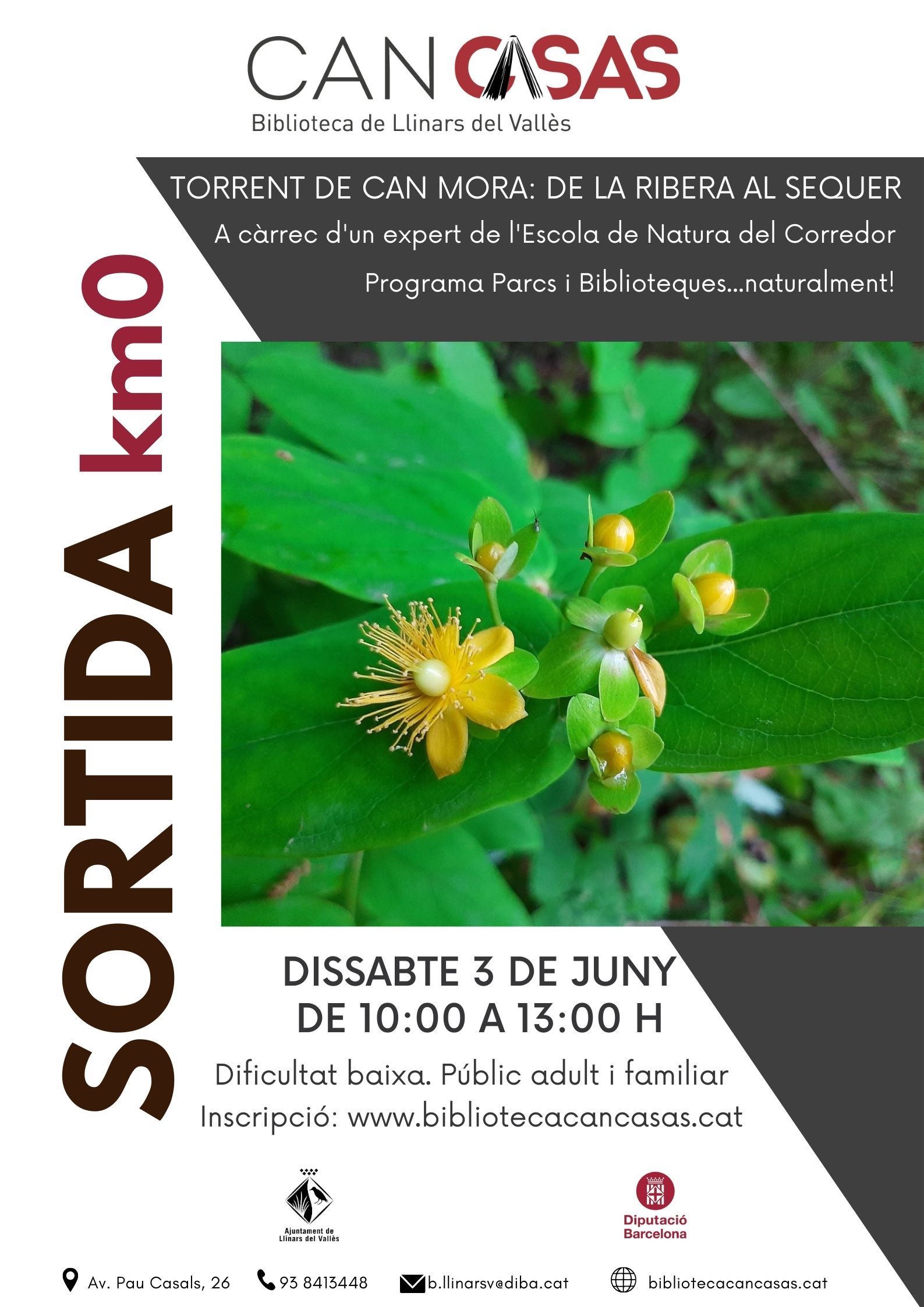 Sortida Km0 - Torrent de Can Mora: de la Ribera al Sequer