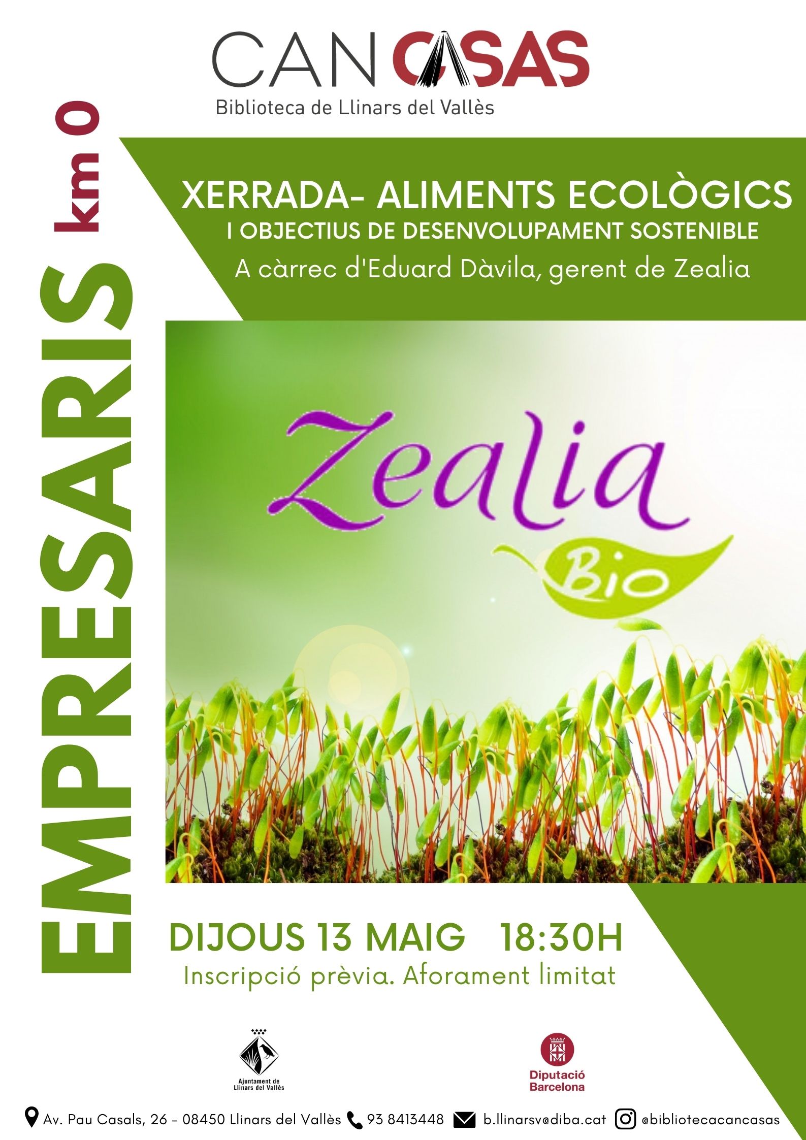 Xerrada sobre aliments ecològics