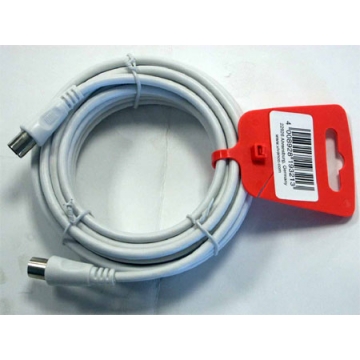 Cable antena coaxial (M)-(H) 75 OHM 3m