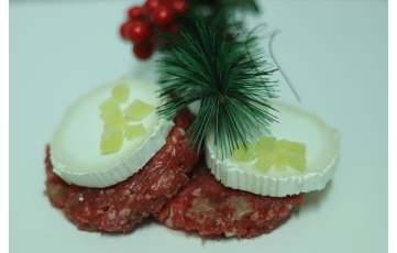 2 Hamburgueses de Vedella (Rull de cabra i pinya) 300g