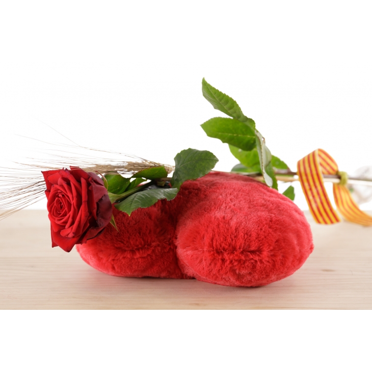 1 Rosa - Drac Eldor 45cm de Sant Jordi