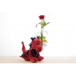 1 Rosa - Drac Eldor 45cm de Sant Jordi thumb