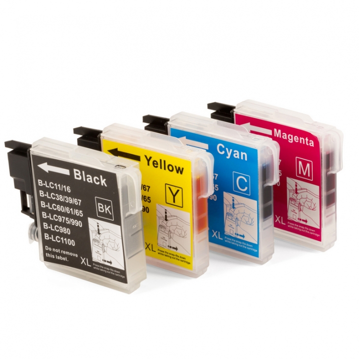 CARTUTX TINTA BRT LC1100 XL BK / CY / MG / YL