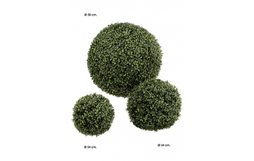 Bola Boxwood. Ÿ 34 Cm. Verd. Artificial. (Caixa 1 Uni.)