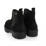 Bota nena Gioseppo negre elàstic thumb
