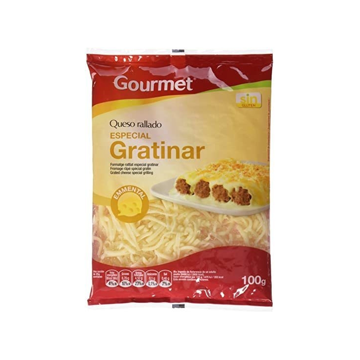 Ratllat especial gratinar Gourmet 100g