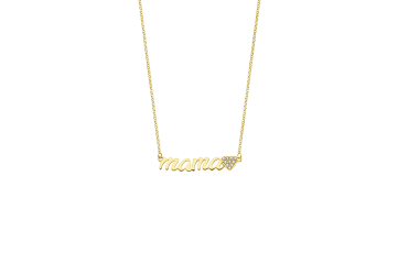 Collar senyora Lotus Silver