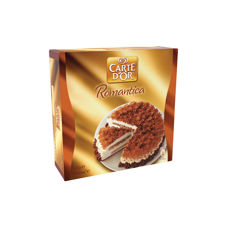 Pastís gelat Romàntic Carte d'Or