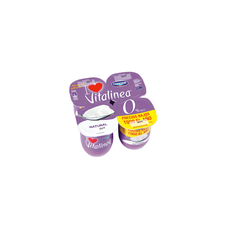 Danone Vitalinea Natural 4 x 125g